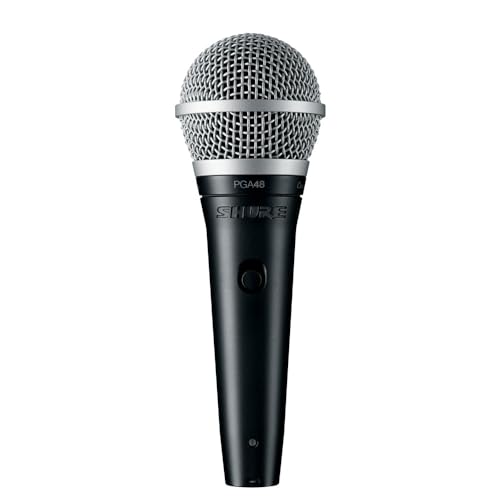 Shure PGA48-LC Microfone de Mão Dinâmico Cardióide para Vocais